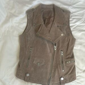Blank NYC tan suede vest